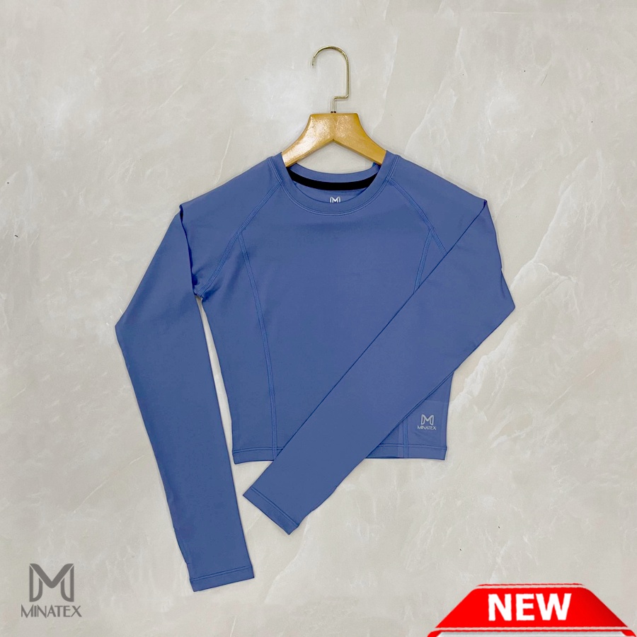 Áo croptop dài tay xỏ ngón dáng cực xinh chất liệu vải đẹp đường may chắc chắn