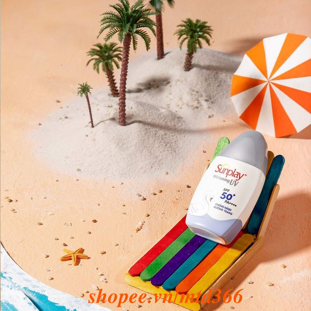 Sữa Chống Nắng 30g Dưỡng Da Trắng Mịn Sunplay Whitening UV SPF 50, PA++++