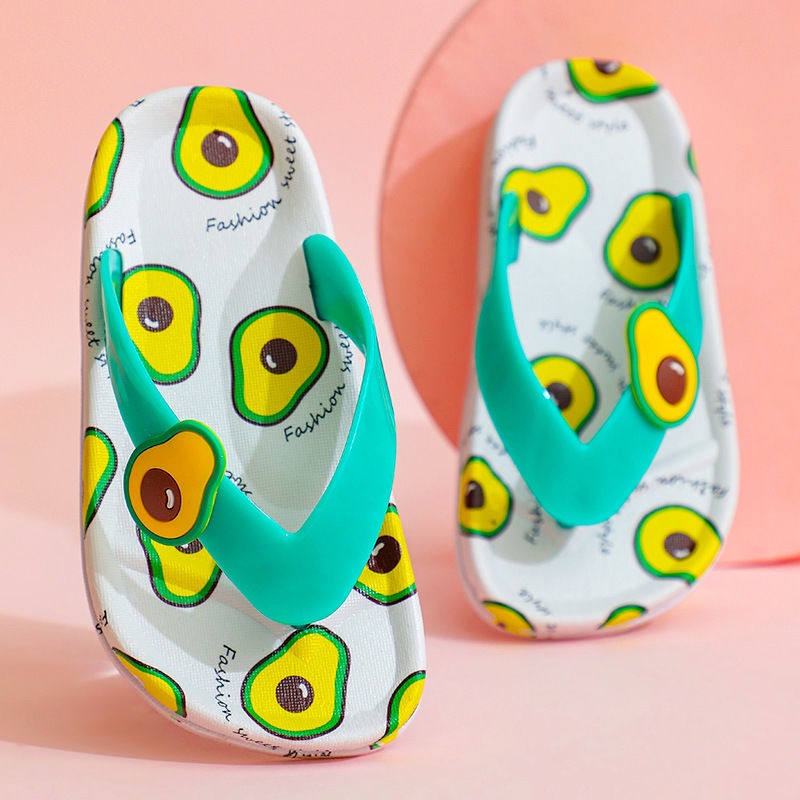 Dép Xỏ Ngón Đi Biển Phong Cách Hoạt Hình Dễ Thương Thời Trang Mới 2022 Dành Cho Bé Gái