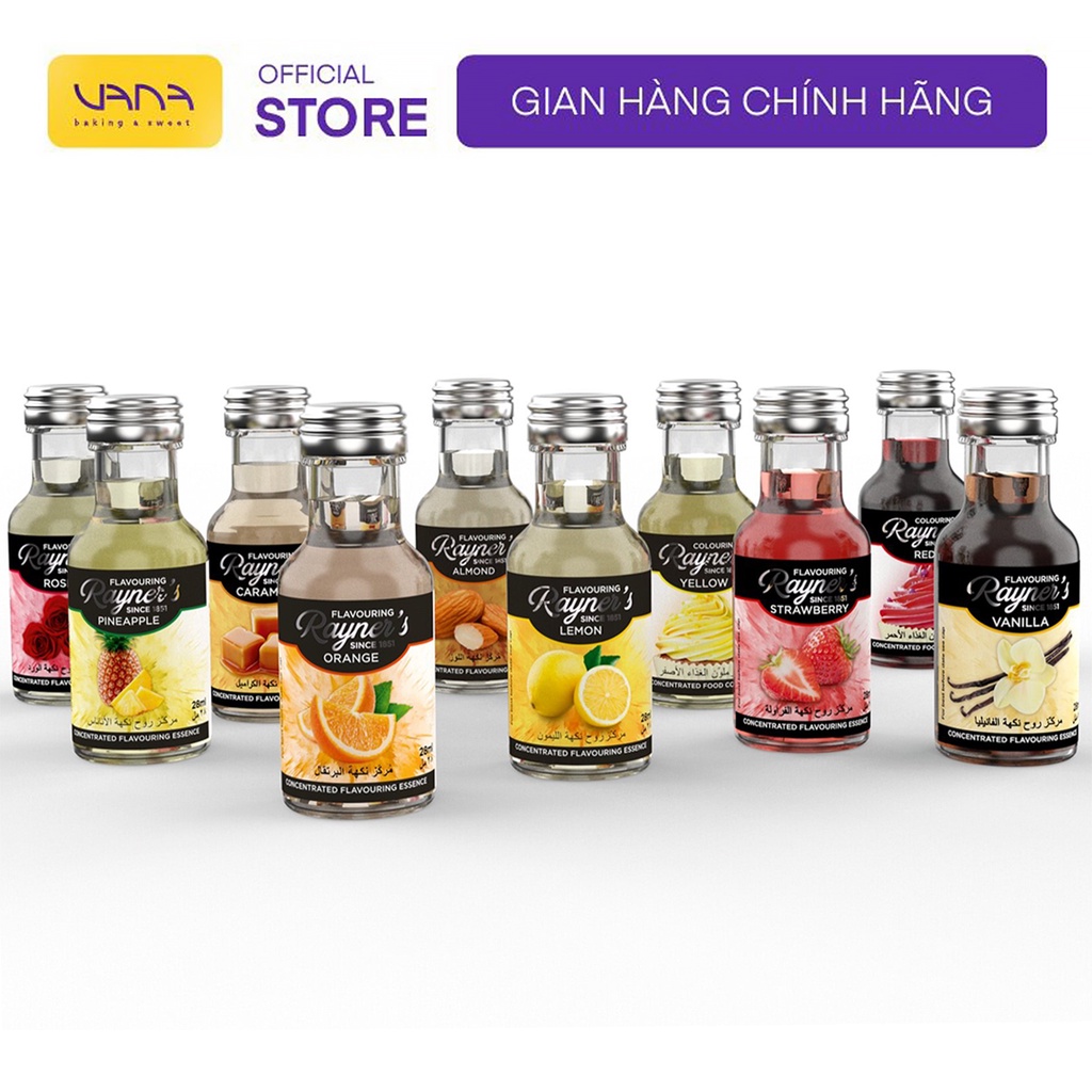 TINH DẦU RAYNER CÁC HƯƠNG 28ML