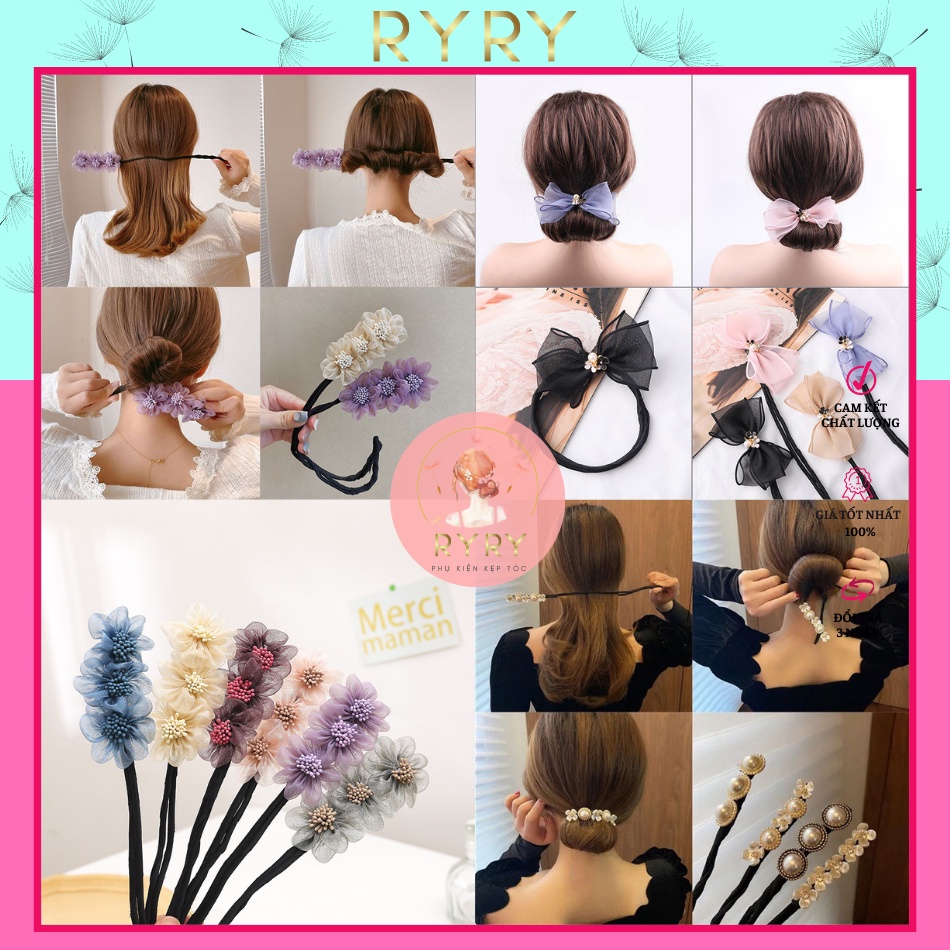 Cây Quấn Tóc Nữ Thời Trang Thanh Lịch Tạo Kiểu Tóc