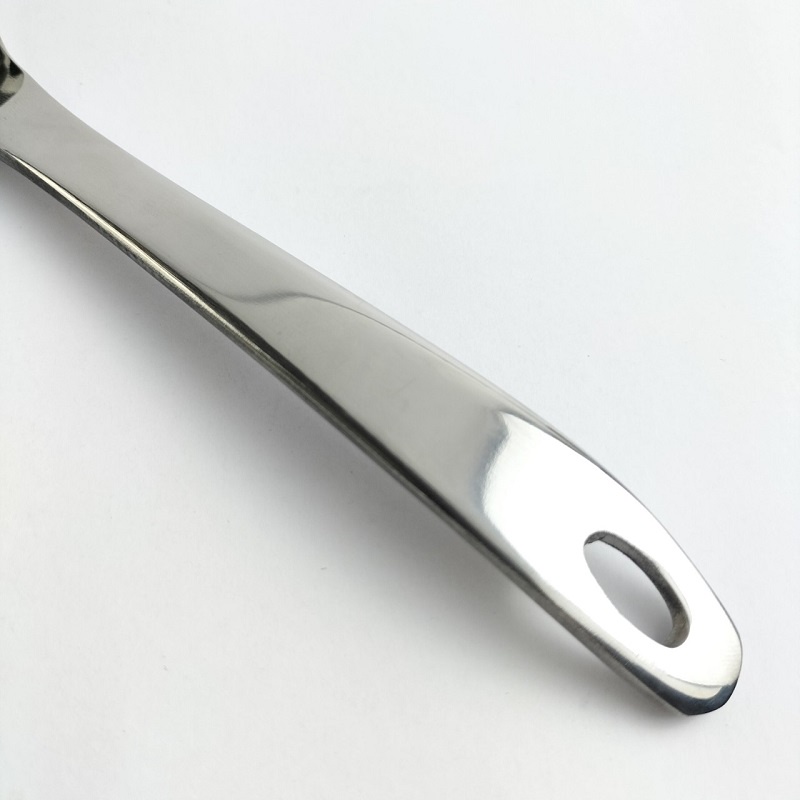Muôi múc canh Stainless Steel, muỗng inox cán dày sáng bóng