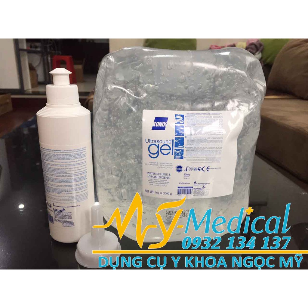 Gel siêu âm Konix/ gel lạnh triệt lông Konix