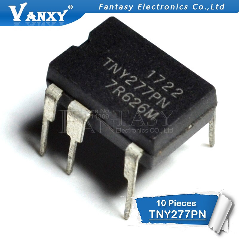 Set 10 Linh Kiện Điện Tử Tny277Pn Dip-7 Tny277 Dip 277pn Dip7 Tny277Pg