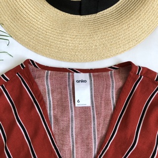Áo Vạt Chéo Sleeve Wrap Top ANKO