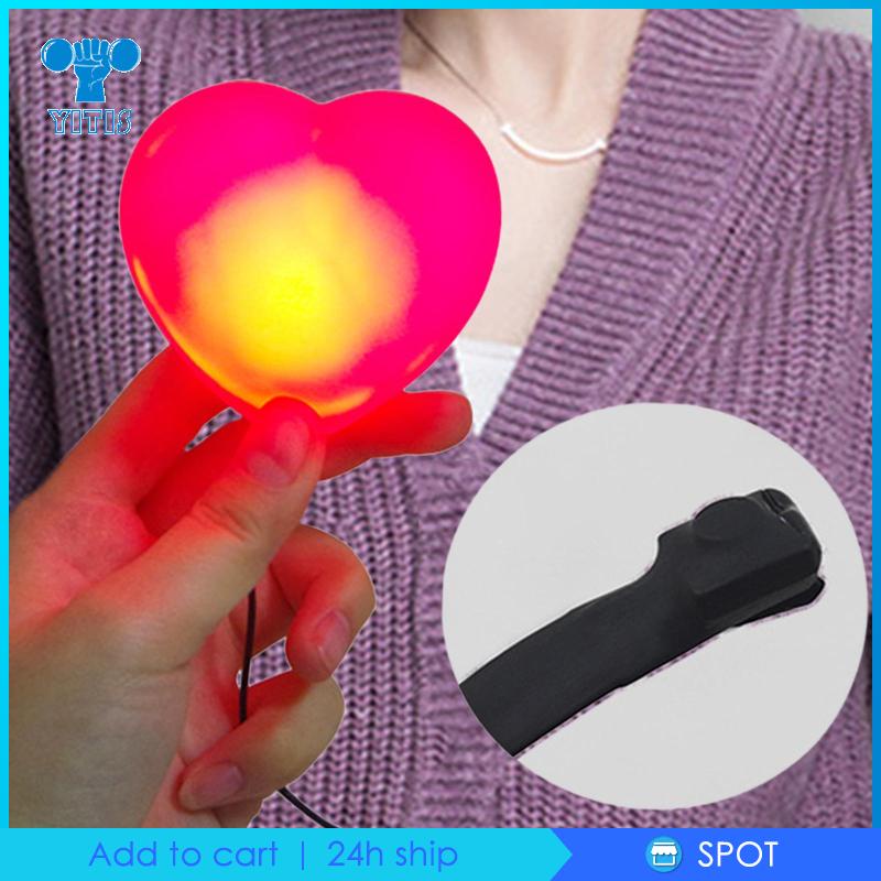 Đèn LED Hình Trái Tim Dùng Làm Đạo Cụ Ảo Thuật