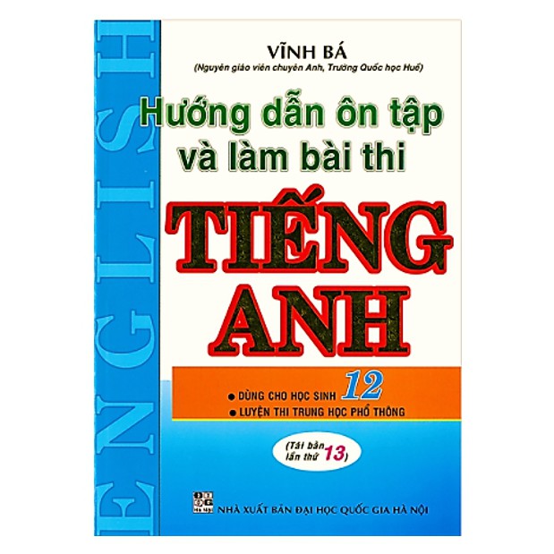 Sách - Hướng dẫn ôn tập và làm bài thi tiếng anh