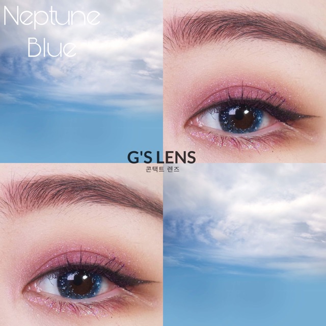 🍀 Lens Vũ Trụ siêu Hot NEPTUNE 7 tone màu 🍀 🎁 (4 ảnh cuối là ảnh thật shop tự chụp)