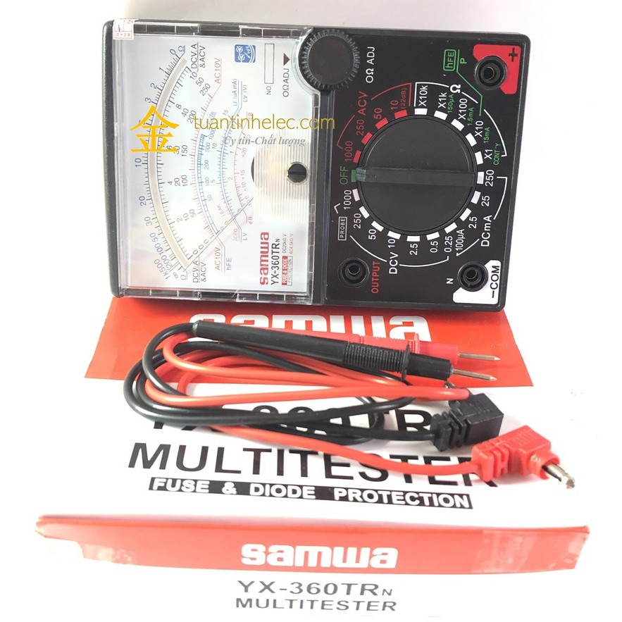 Đồng hồ vạn năng VOM Samwa YX360-TRn, DE-360TRe