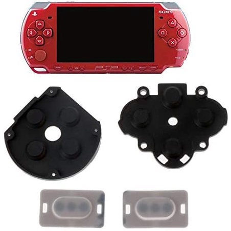 Đệm Cao Su Silicone Dẫn Điện D-Pad Dán Nút Bàn Phím Cho PSP 1000 PSP1000