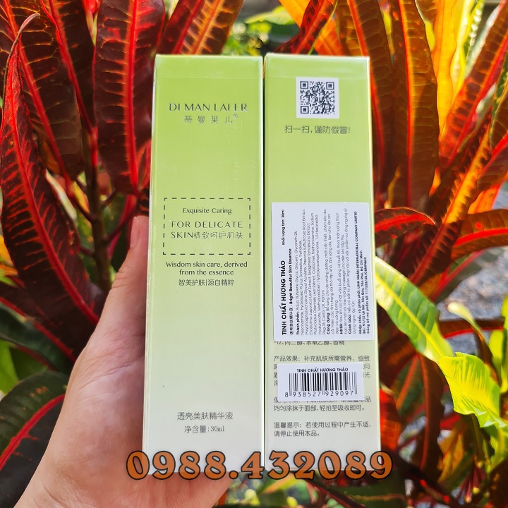 TINH CHẤT NÁM HƯƠNG THẢO DIMANLAIER HỒNG  KÔNG