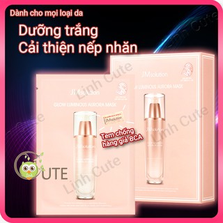 Mặt Nạ JM SOLUTION Glow Luminous Aurora Mask 30ml làm trắng da và cải thiện nếp nhăn hiệu quả