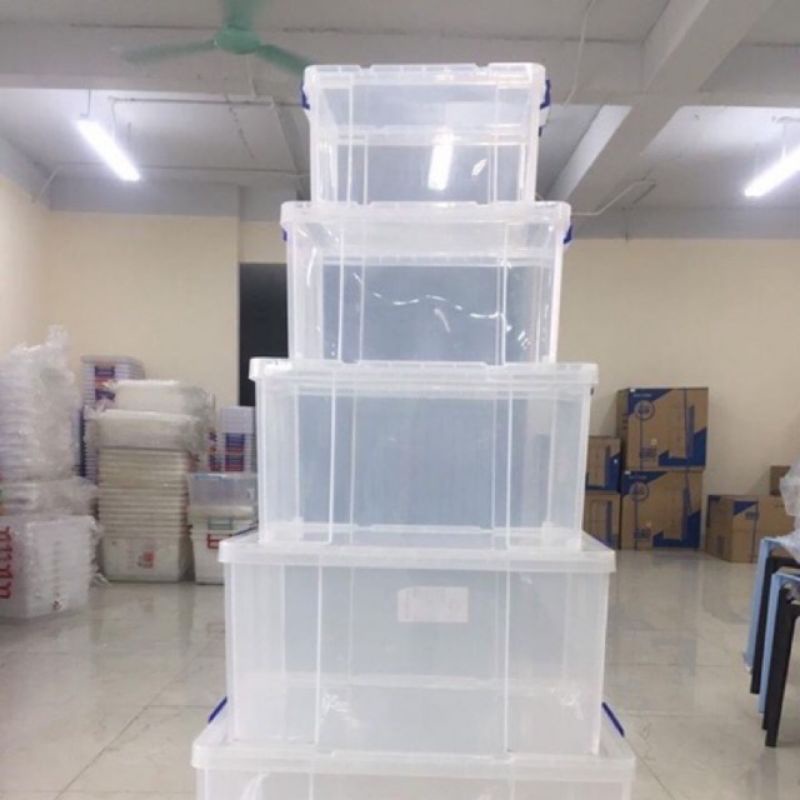 THÙNG NHỰA CHỮ NHẬT GIẢ MỸ VIỆT NHẬT CÁC CỠ 25L/35L/65L/100L.