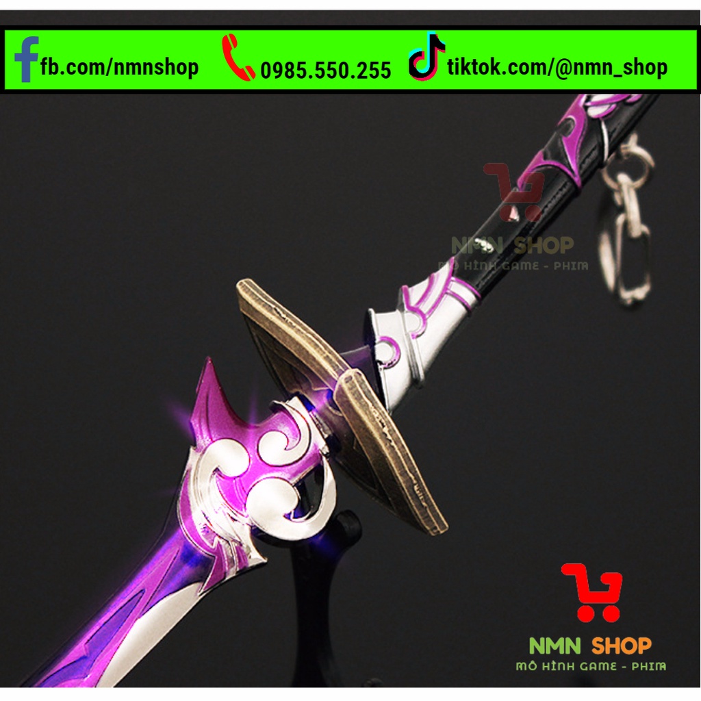 Mô hình game Genshin Impact - Ki.ếm Lôi Thần  30cm