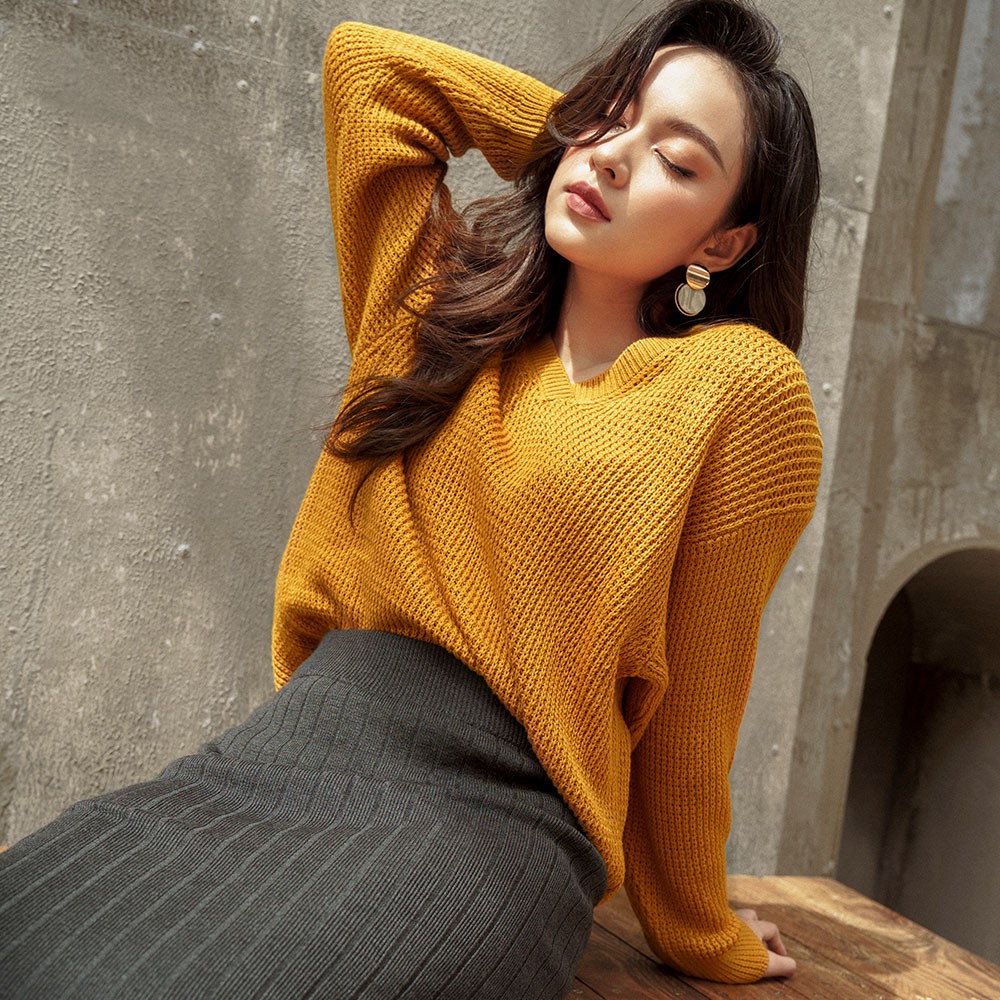 SYO - Áo Len Tay Dài Leona Top -L5820004 | BigBuy360 - bigbuy360.vn