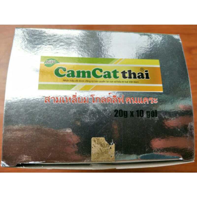 Phân bón lá sinh học kích thích sinh trưởng Comcat thái gói 20gr ức chế vàng lá lùn xoắn cây ra rễ  kích rễ mầm to khỏe