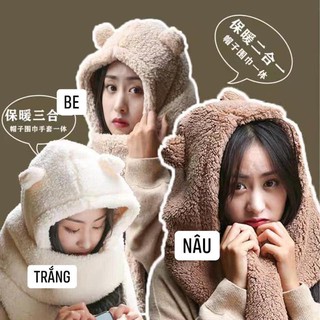 KHĂN MŨ GẤU CUTE