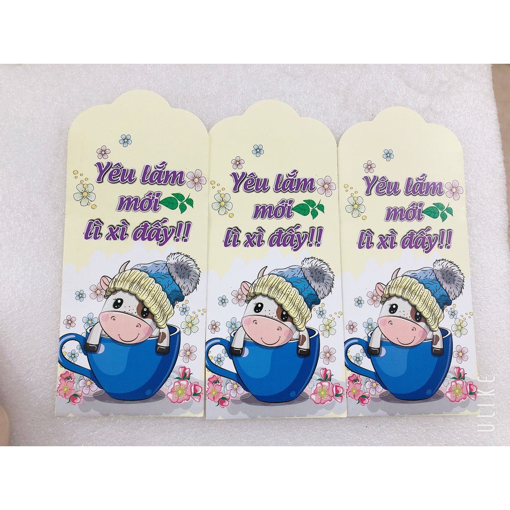 (QUÀ TẶNG ) BAO LÌ XÌ NGÀY TẾT 2021