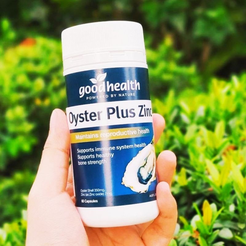 Tinh chất hàu né Oyster Plus ZinC 60 viên ( hàu cao) | Thế Giới Skin Care