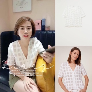 Áo kiểu Mango auth vợt sale | Mango 67037671