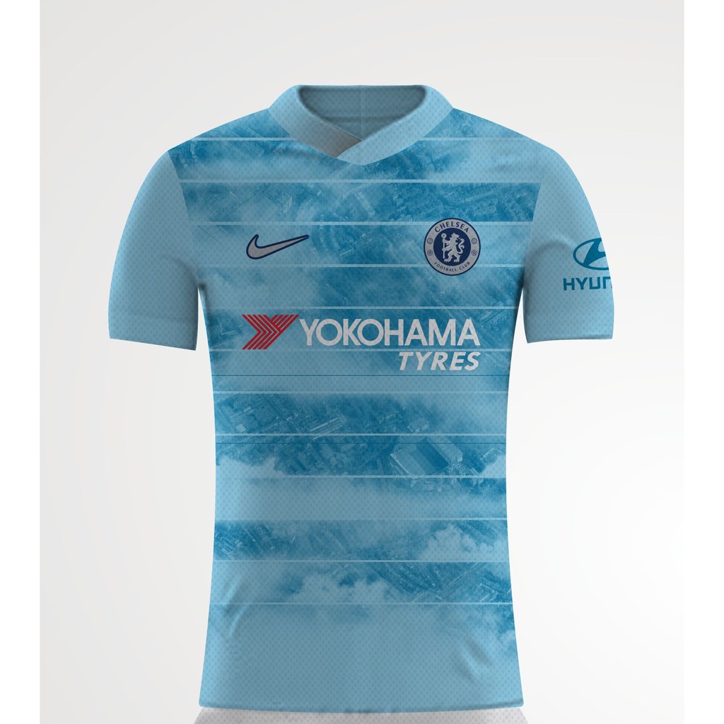 Chelsea Áo Thun In Hình Đội Tuyển Chelsea 3rd 2018 2019