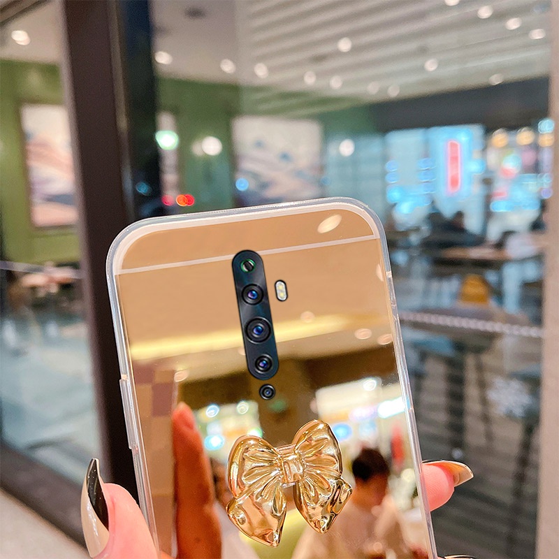Ốp Điện Thoại Tráng Gương Viền Mềm Cho OPPO Reno 2Z Reno 2F