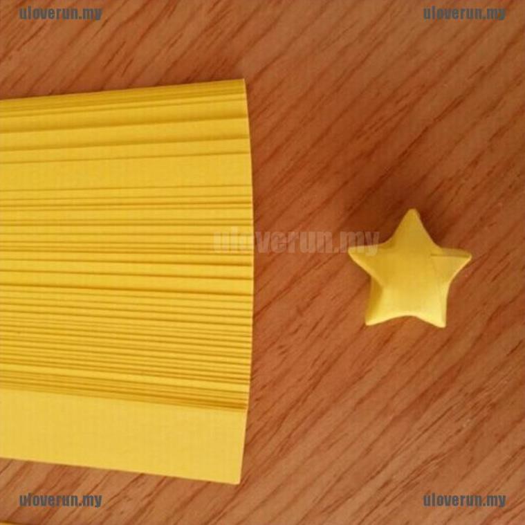 Giấy gấp ngôi sao origami nhiều màu sắc