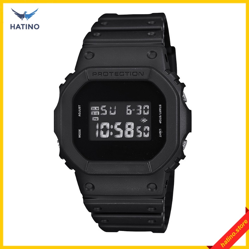 Đồng hồ Nam DW-5600 Dây cao su mặt kính chống nước hiển thị ANALOG - Hàng Cao Cấp