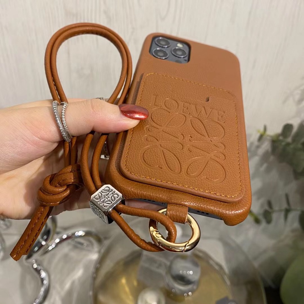 Bao Da Điện Thoại Chống Nổ Có Ngăn Đựng Thẻ Và Dây Đeo Cổ Cho iPhone14.14pro.14plus.14proMax.13.13pro.13proMax.12.12pro.12proMax.11.11pro.11proMax.iphone 8 7 plusx xsMax  xr