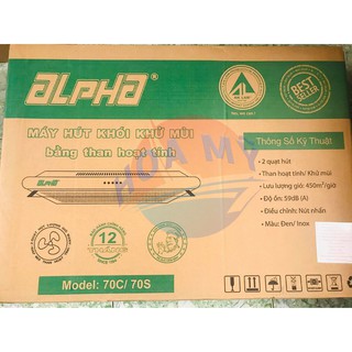 Máy hút mùi Alpha 70C