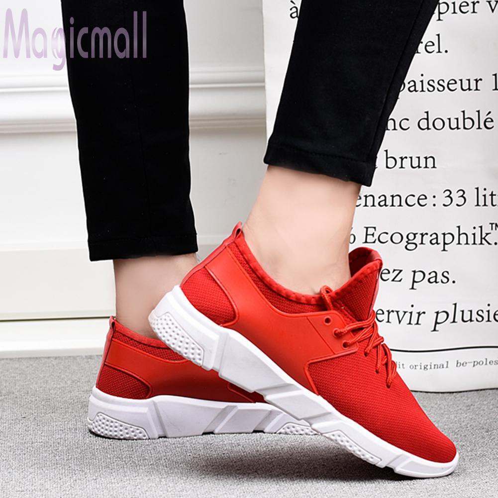 Giày thể thao nữ đế dày cột dây thoáng khí thời trang đơn giản