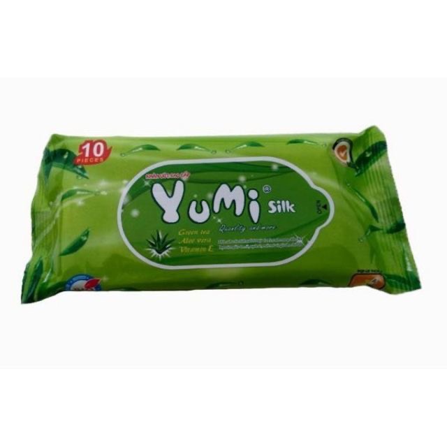 ( combo 10 gói ) khăn ướt YUMI