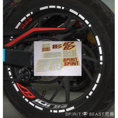 TEM PHẢN QUANG SPIRIT BEAST CB190R CHÍNH HÃNG