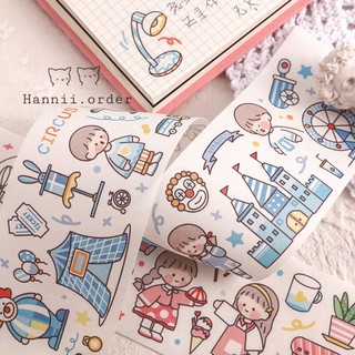 Sticker cô gái dài 39cm