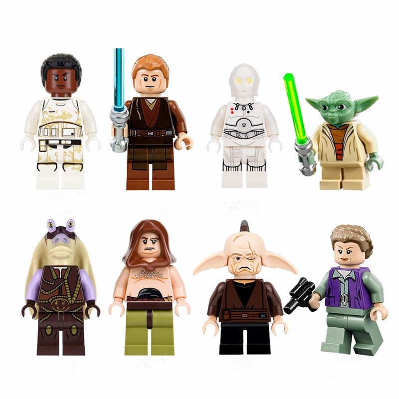 Bộ Lắp Ghép Nhân Vật Yoda Trong Star Wars