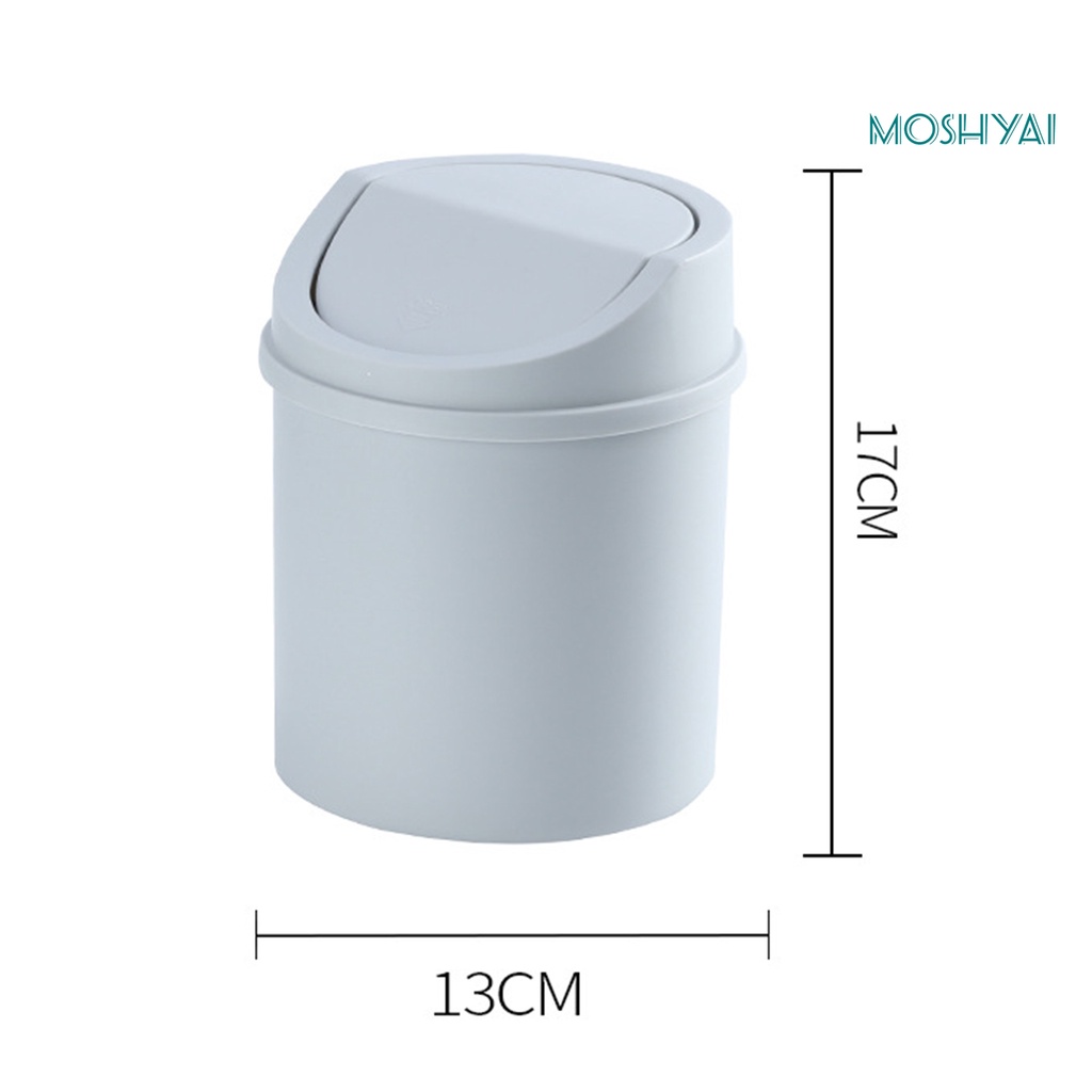 Thùng Rác Mini Bằng Nhựa PP Tiết Kiệm Không Gian Có Thể Tái Sử Dụng