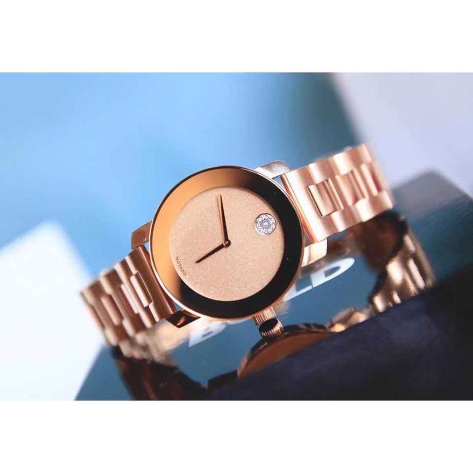 ĐỒNG HỒ NỮ MOVADO BOLD ROSE GOLD ION-PLATED 3600335