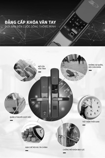 KHOÁ CỬA VÂN TAY 5ASYSTEMS TS6000