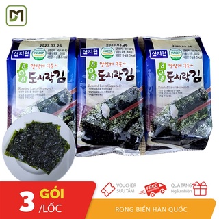 Rong biển ăn liền, cuộn cơm Hàn Quốc vị truyền thống