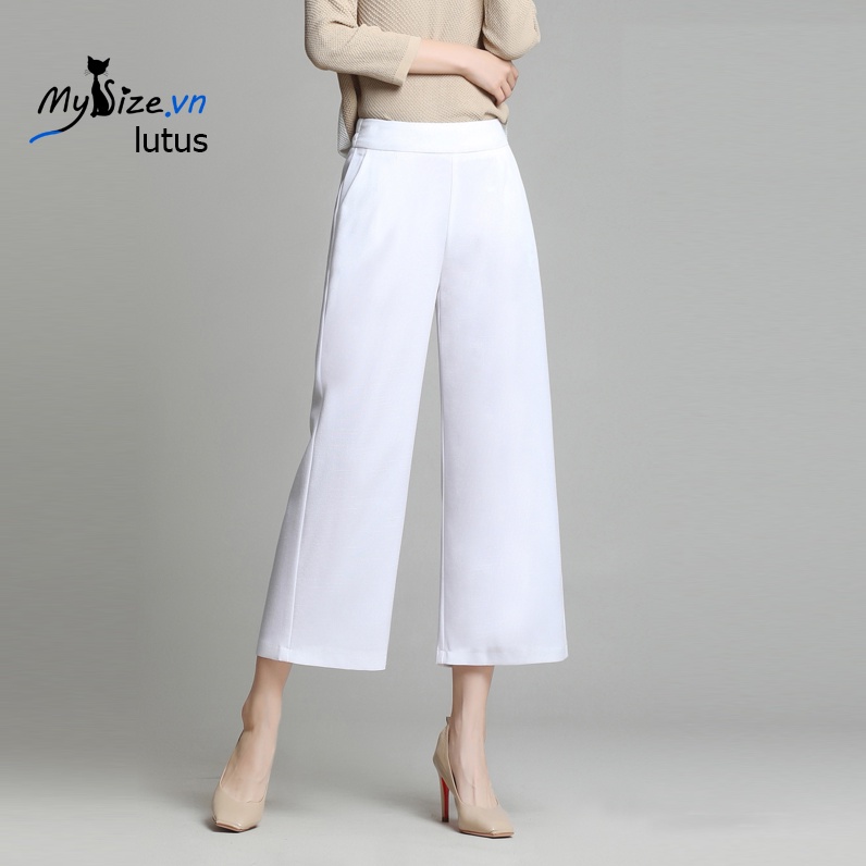 Set quần ống rộng phối áo cánh rơi LOTUS - Mysize.vn