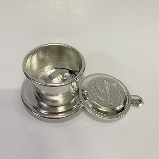 Phin nhôm pha cà phê logo Romax Coffee