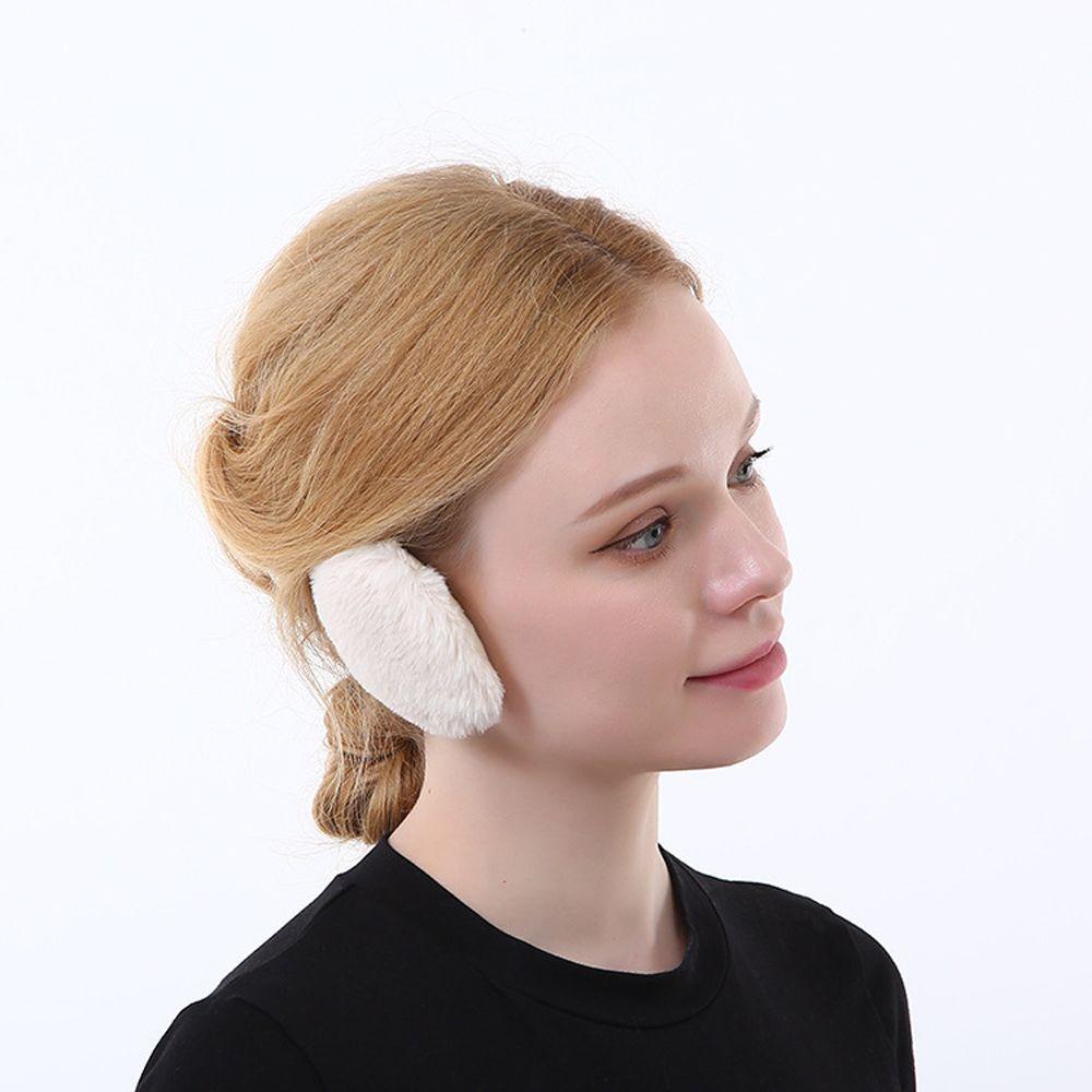 FORBETTER Bông Chụp Tai Không Dây Giữ Ấm Màu Sắc Ngọt Ngào Phong Cách Hàn Quốc Cho Nam Nữ