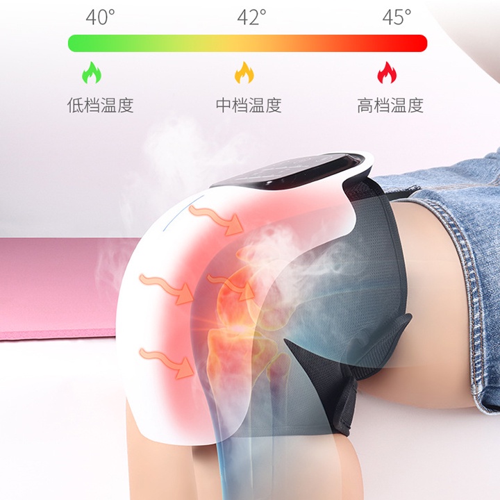 Máy massage đầu gối áp suất khí và tạo nóng chính hãng MZ-669C - máy massage các khớp gối cao cấp