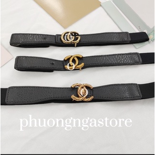 Thắt lưng bản nhỏ cho váy đầm, da mềm, dạng gài, dây lưng thắt eo