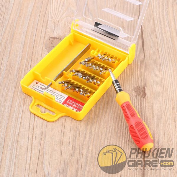 Bộ tua vít đa năng 32 in 1 Jacky JK 6032-A- 32 món - Loại Tốt- Mở Được Tất Cả Các Loại Ốc Phổ Biến