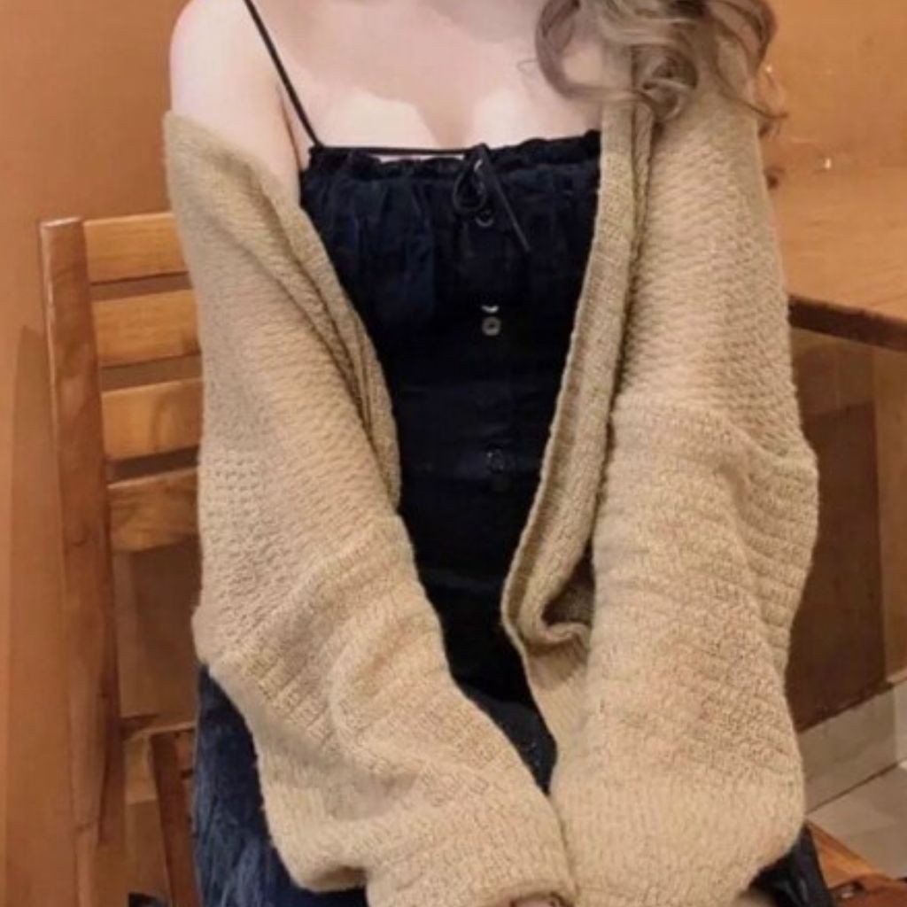 Áo khoác len GenY Cadigan Mỏng Cho Nữ Phong Cách Hàn Quốc | BigBuy360 - bigbuy360.vn