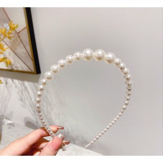 Cài tóc Băng Đô phối hạt to sang chảnh