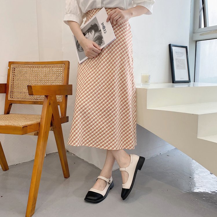 [ Mã 66CBSALE giảm 30K đơn 200K] Giày Nữ Đế Bằng Mũi Vuông Thời Trang Cá Tính | BigBuy360 - bigbuy360.vn