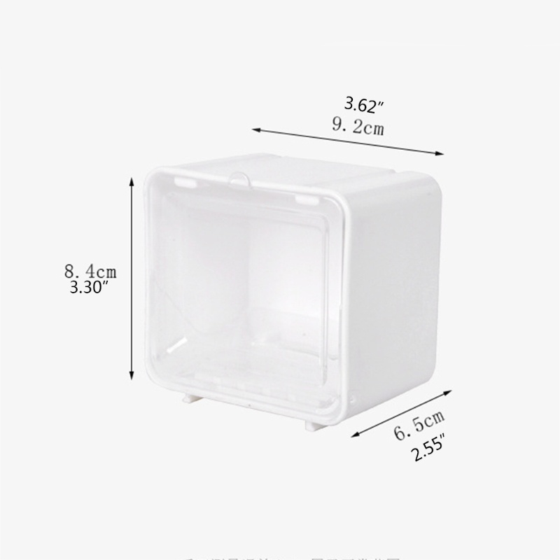 Giá Đỡ Băng Keo Siêu Nhỏ Bằng Nhựa Màu Trắng Để Bàn Sắp Xếp Gọn Gàng Cho Nhà Ở /