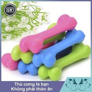 Cục xương cao su làm sạch răng cho chó mèo Phụ kiện Long Vũ